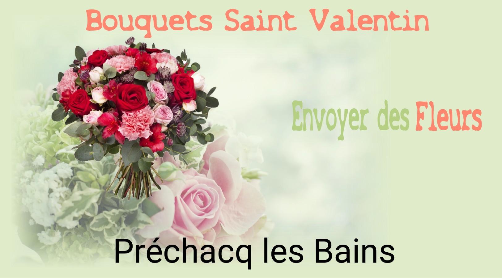 Roses de Saint-Valentin livrées à Préchacq-les-Bains